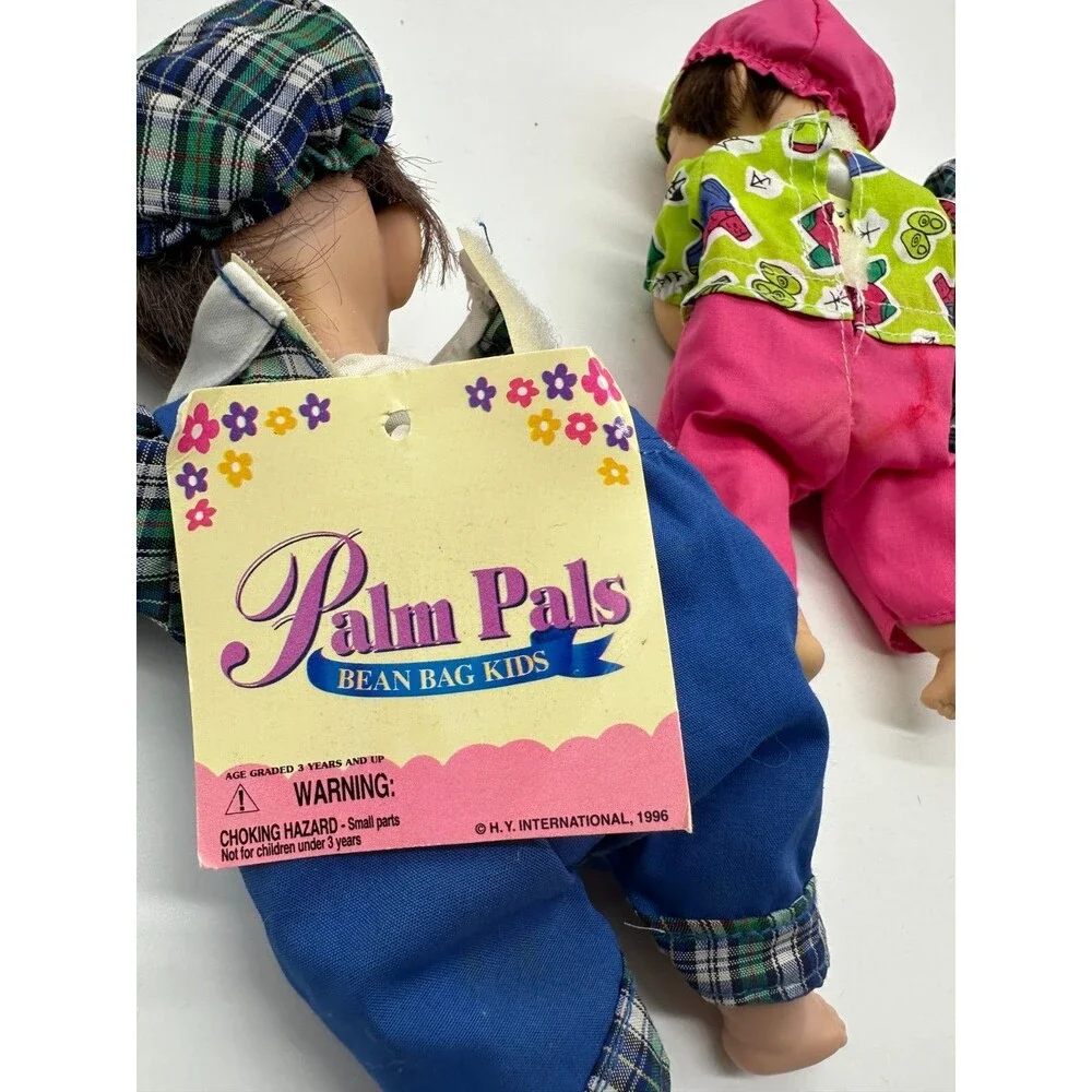 GIGO Gi-Go Toys My Pals Bean Bag Kids Vinyl Baby Dolls 7.5
